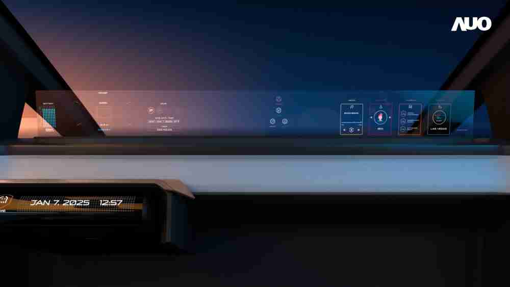 云顶国际8588yd无界透明显示接口(Horizon Image Glass)透过车运算方案整合仪表板、、、、中控台及副驾显示器，，，，一体式全景呈现，，提供乘用者清晰的前方视野、、、行车必要信息与娱乐功能